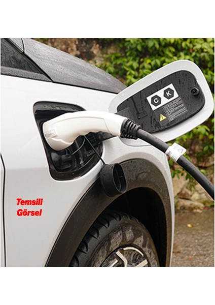(3 Metre) Araç Şarj Kablosu 22 Kw 3 Faz Type-2 Soket Elektrikli Çift Taraflı Soketli Tak Çıkart fiyatları