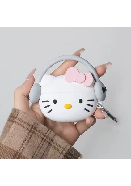 Apple Airpods Pro 3. (2025) Nesil ile Uyumlu Figürlü Kılıf+Kanca
