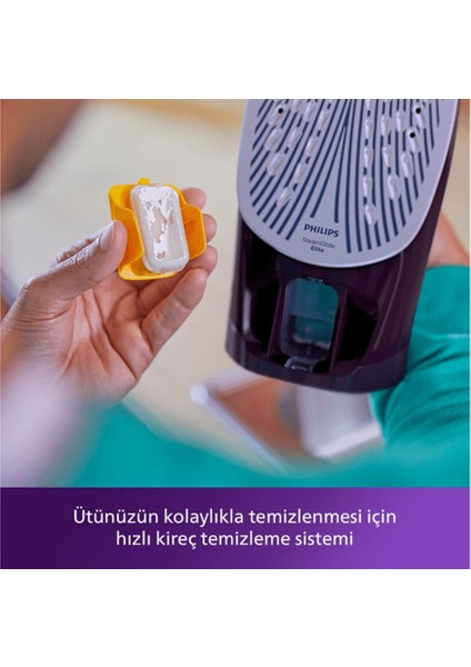 Koyu Mor Buharlı Ütü DST7061/30, Hızlı ve Etkili Şıklık Sağlar indirimleri