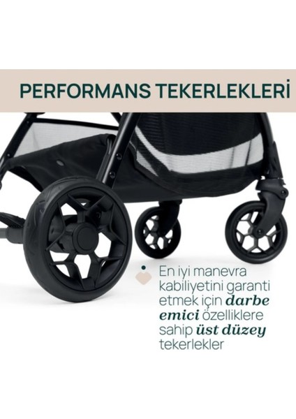 Chicco Glee Bebek Arabası - Uneven Siyah