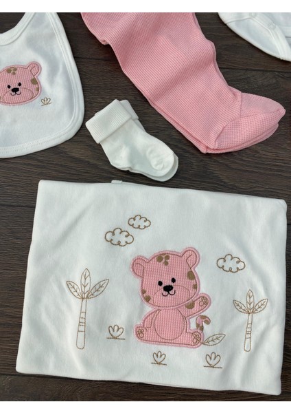 “bebek 10’lu Hastane Çıkış Seti Ayıcık Desenli Pamuklu Yenidoğan Mükemmel Kalitede Yumuşacık Dokusuyla 0-3 Ay” indirimleri