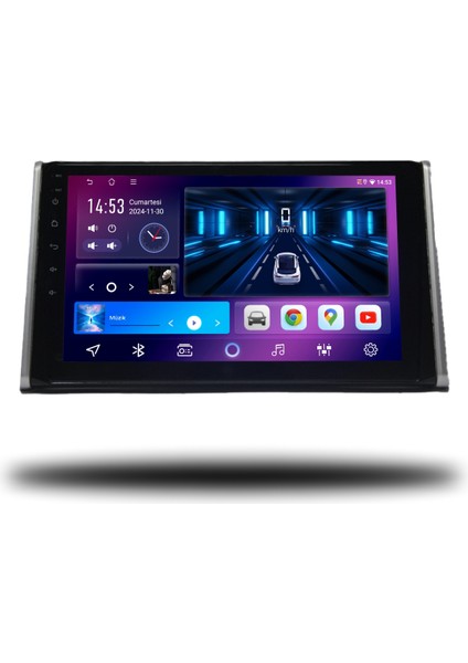 Carplayer Toyota Rav4 2019-2022 Uyumlu Android Multimedya 4gb Ram 32GB Hafıza