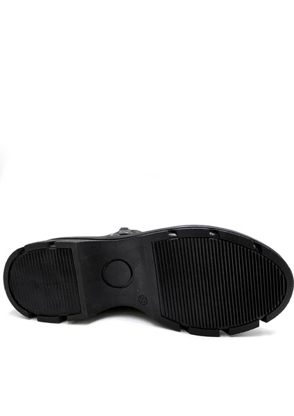 Milano Çift Fermuar Detaylı Günlük Kadın Bot Siyah modelleri