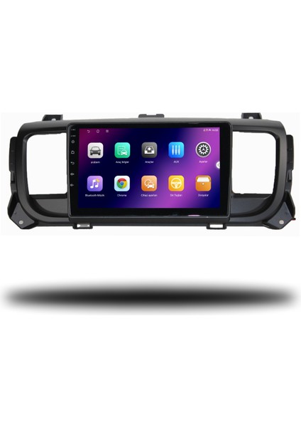 Carplayer Citroen Jumpy 2017-2022 Uyumlu Android Multimedya 4gb Ram 32GB Hafıza fiyatları