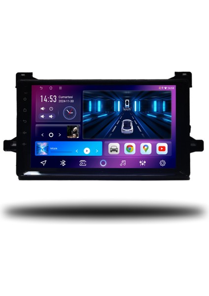 Carplayer Toyota Prius 2010-2016 Uyumlu Android Multimedya 4gb Ram 32GB Hafıza