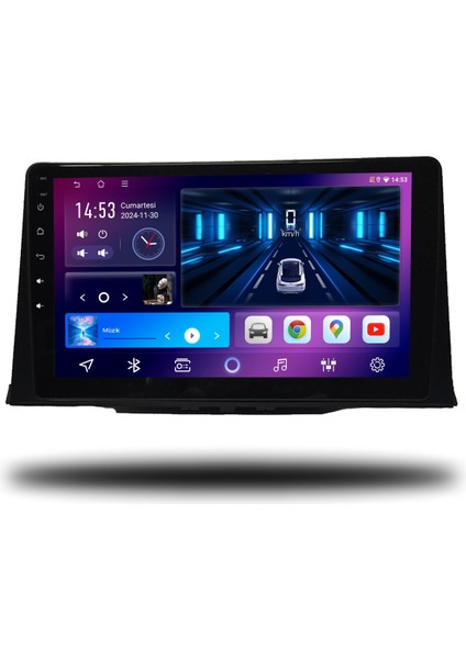 Carplayer Citroen Berlingo Uyumlu Android Multimedya 4gb Ram 32GB Hafıza