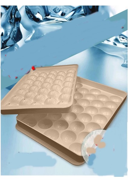 2 Li Buz Kalıbı 33 Bölmeli Kristal Küre Buzluk - Mini Yuvarlak Buz Kalıbı modelleri