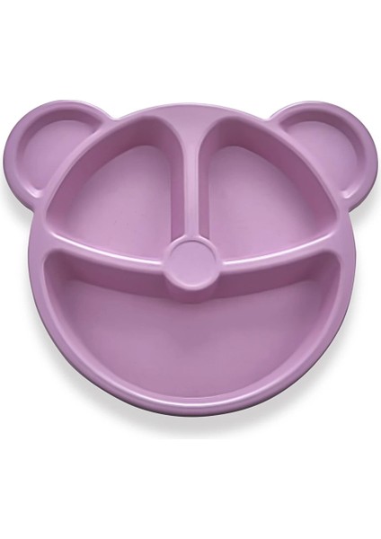 Sevimli Ayıcık 3 Bölmeli Mama Tabağı Tabldot