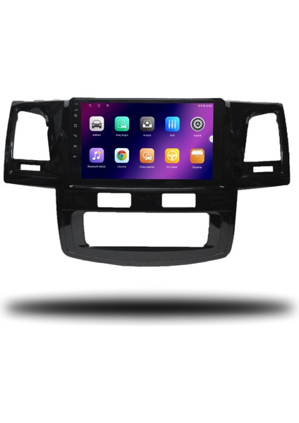 Carplayer Toyota Hilux 2005-2008 Dijital Klima Uyumlu Android Multimedya 4gb Ram 32GB Hafıza fiyatları