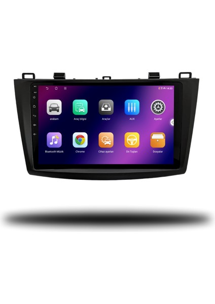 Carplayer Mazda 3 2010-2013 Uyumlu Android Multimedya 4gb Ram 32GB Hafıza fiyatları
