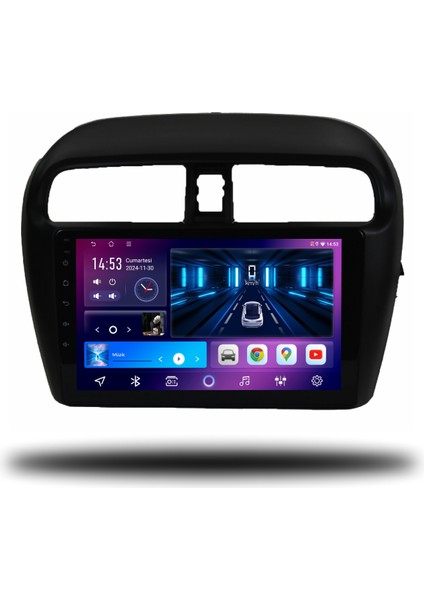 Carplayer Mitsubishi Space Star 2014-2022 Uyumlu Android Multimedya 4gb Ram 32GB Hafıza