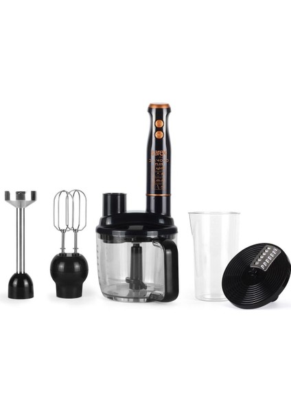 Diamond Plus Blender Seti, Siyah, Şık ve Güçlü Performans ile Mutfağınıza Değer Katar