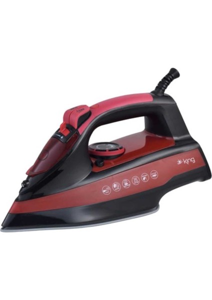 Kırmızı Buharlı Ütü, 4 Yıl Garanti, Isı Kontrollü, Kolay Kullanım modelleri
