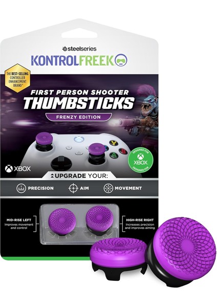 Kontrolfreek Xbox One / Series X|s Thumbsticks – Fps Freek Frenzy Serisi – Performans Analog Kapak