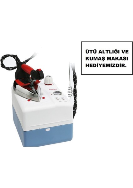 Mini Buhar Kazanlı Profesyonel Ütü 3.5 Litre Mgm/mn Pembe