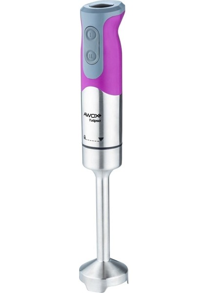 Mor Renkli, Pratik ve Şık El Blenderi, Mutfakta Kolay Kullanım Sağlar.