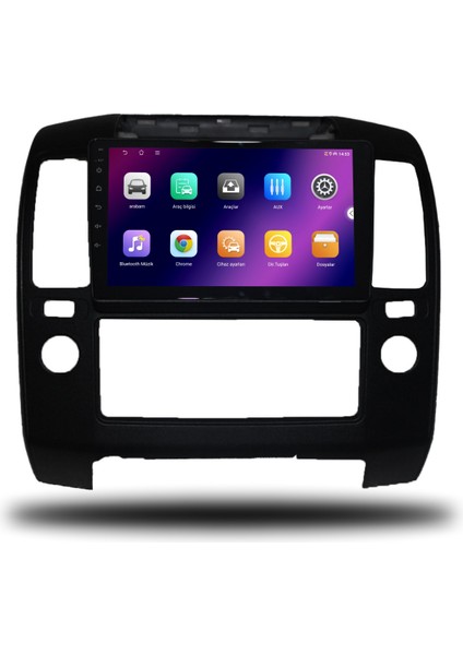 Carplayer Nissan Navara 2006-2010 Uyumlu Android Multimedya 4gb Ram 32GB Hafıza fiyatları