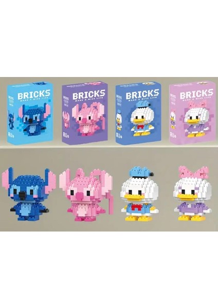 Stich / Lilo / Donald Duck / Daisy