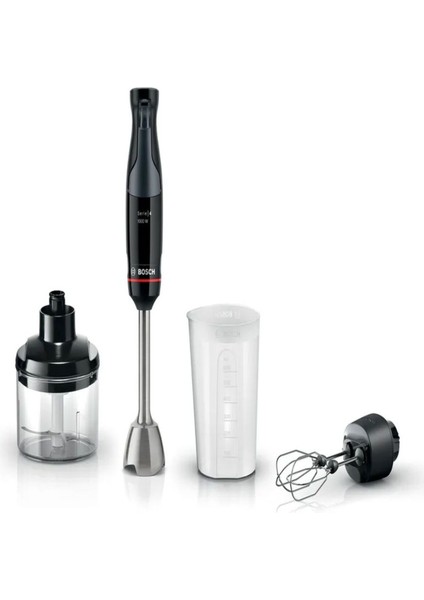 Ergomaster 1000W Siyah Antrasit El Blenderi ve Mutfak Tartısı Seti