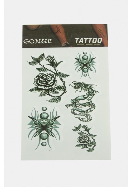 Zengezur Tattoo Dövme Sticker-Beyaz