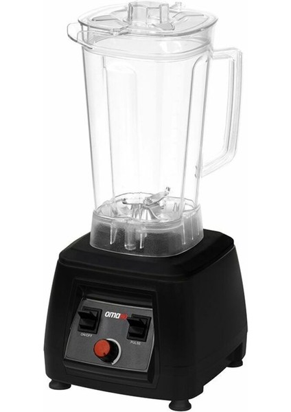 3 Litre Manuel Bar Blender, Şeffaf Kapak, Sensörsüz, Siyah, Güçlü ve Kullanışlı