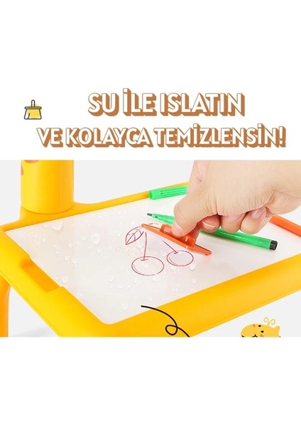 Zürafa Tasarımlı Projeksiyonlu Boyama Tahtası fiyatları