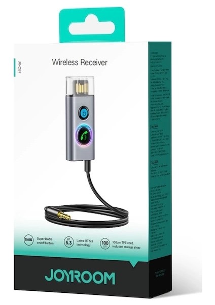 Jr-Cb7 Car-B Serıes Wıreless Receıver-Gray fırsatları