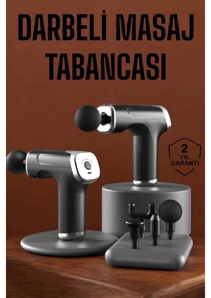 4 Başlıklı Darbeli Şarjlı Masaj Aleti Tabancası Kablosuz fiyatları