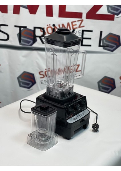 Beyaz Silver Crest Çok Fonksiyonlu Çift Hazneli Blender