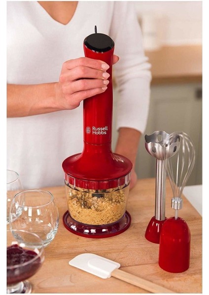 Kırmızı 3-In-1 El Blender, Çok Fonksiyonlu ve Şık Tasarım modelleri