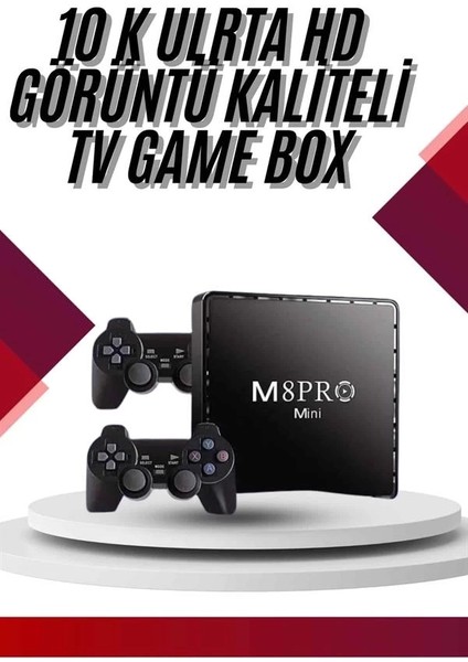 10K Ultra Hd Video Oyun Konsolu Android Tv Box 2.4g Game Stick fiyatları