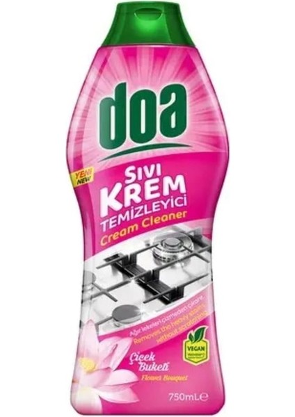 Sıvı Krem Mineralli Çiçek Buketi 750 ml Vegan x 4 Adet fiyatları