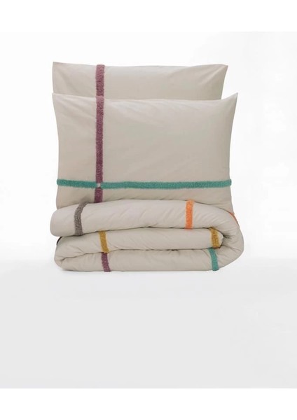 Cotton Box Puff Nakışlı Ranforce Çift Kişilik Nevresim Takımı Insula Gülkurusu fırsatları