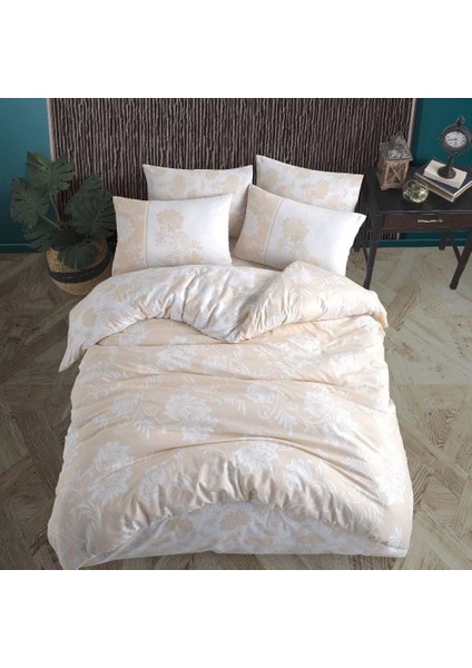 Hobby Çift Kişilik Ranforce Nevresim Takımı Jardin Gold fiyatları