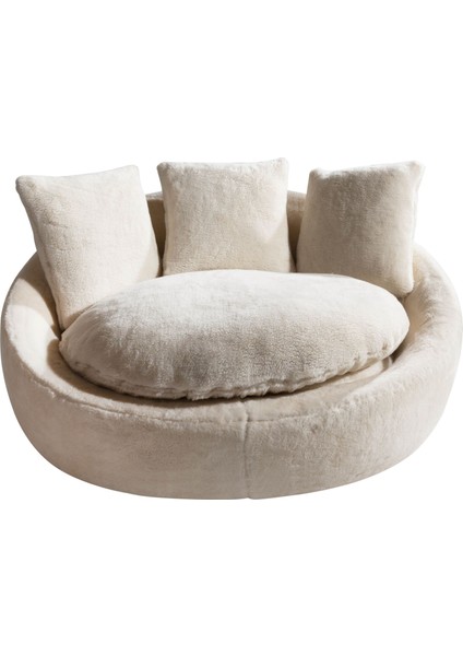 Fotelja Vol1 Bej Renk Kirlentli Tekli Berjer modelleri