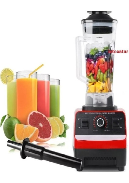 9000W Buz Kırıcı ve Öğütücü, 2,5l Çift Sürahi, Renk Seçenekleri