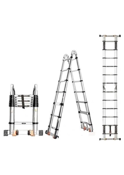 Alüminyum Çok Fonksiyonlu Teleskopik Merdiven indirimleri