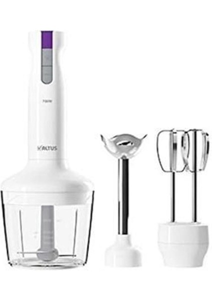 Beyaz 738 B Blender Seti, 1200W, Bambu-Metal, 0-0,5l, 220-240V, 2 Yıl Garanti