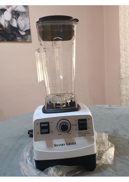 Beyaz Çelik Blender, Bar ve Cafe Kullanımı, Renk Stoklara Göre Gönderilir