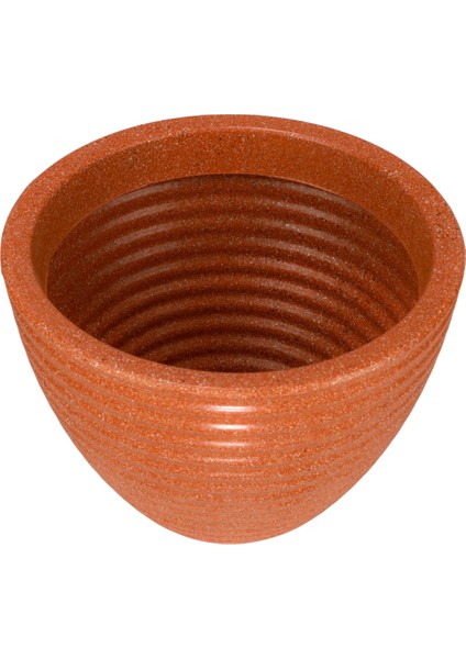 Dekoratif Saksı - Lılyum 320 - 13L - Kahverengi