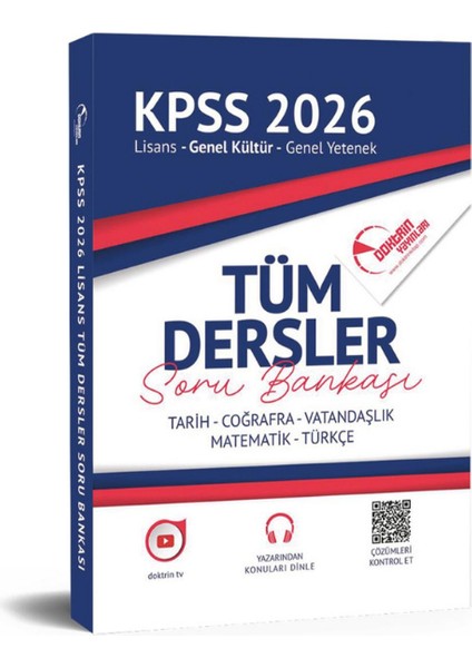 2026 Kpss Yargı 5 Deneme ve Kpss Tüm Dersler Soru Bankası (2 Kitap) +1 Kpss Deneme Hediye modelleri