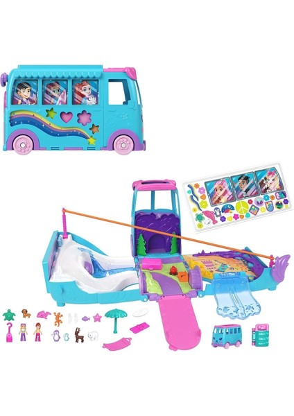 JCC22 Polly Pocket Hayvancıkların Karavan Macerası Oyun Seti fiyatları