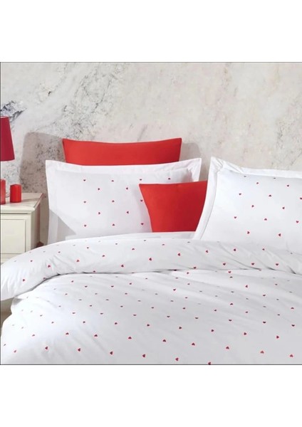 Buğz Hobby Çift Kişilik Poplin Premium Nakışlı Nevresim Lubow Beyaz fiyatları