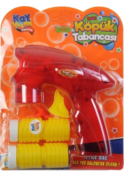 6020 Kartela Pilli Işıklı Köpük Çıkaran Silah -Kym fiyatları