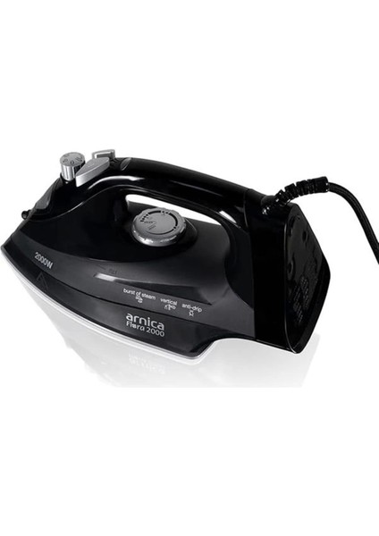 Siyah Gümüş Seramik Ütü, Çok Renkli, Hafif ve Kullanışlı Elektronik Alet