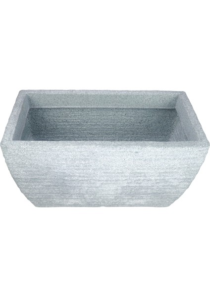 Dekoratif Saksı - Kalına 180 - 48L - Gri