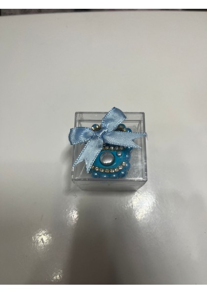 Hediyelik (Mevlid Çeyizlik Hac Umre) Taşlı fiyonklu Kutulu Zikirmatik