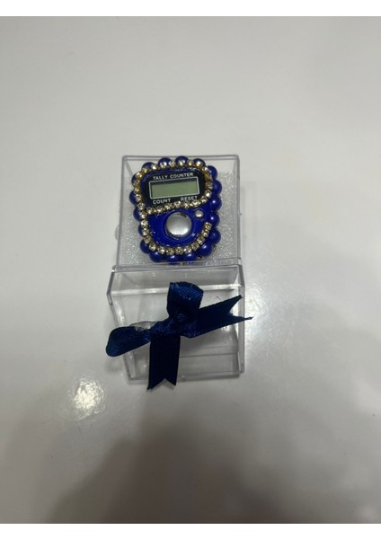 Hediyelik (Mevlid Çeyizlik Hac Umre) Taşlı fiyonklu Kutulu Zikirmatik fırsatları