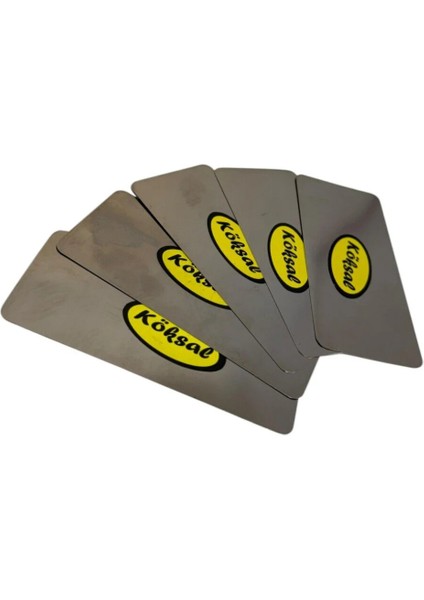 Rötuş Rütüş Rutuş Çeliği 9X4CM ( 5 Adet) Aracınızı Çizmez