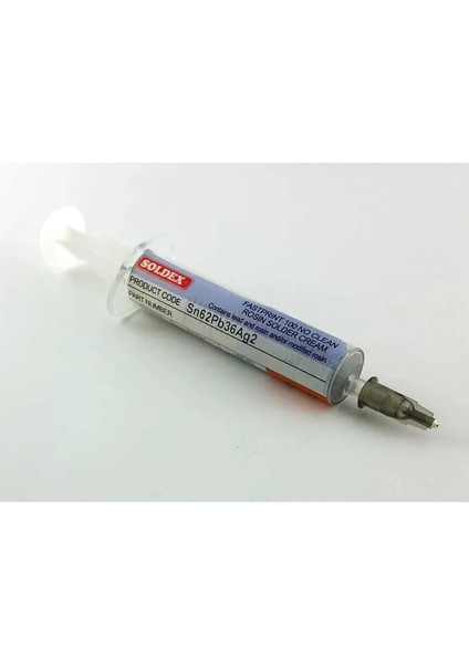 Soldex Kurşunlu Enjektör Krem Lehim 10 gr